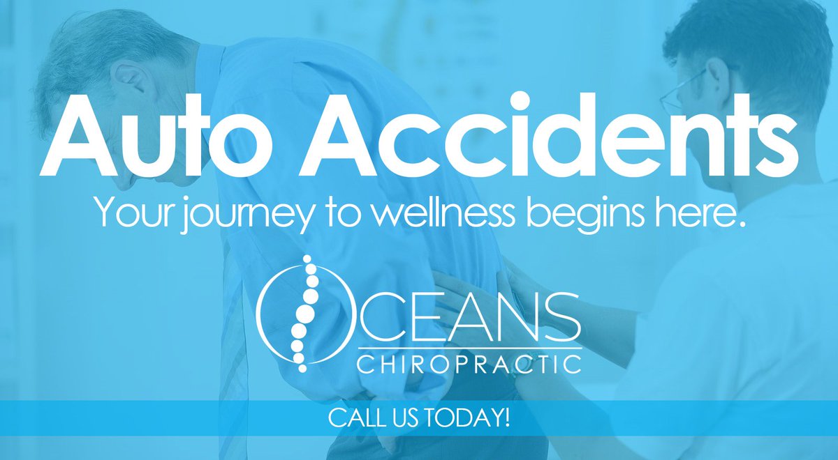OceansChiro's tweet photo. If you've been in a collision that left you in #pain, we can help! Visit us or call 954-306-2666 to schedule an appointment! #OceansChiro https://t.co/a6rRhO7AhP