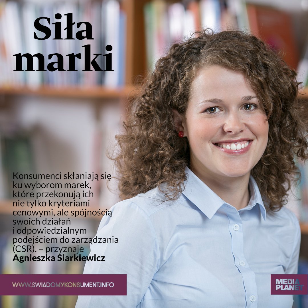 Artykuł jest częścią kampanii "Siła Marki", która dziś na łamach <a href="/rzeczpospolita/">Rzeczpospolita</a> i na  swiadomykonsument.info goo.gl/RtFGH7