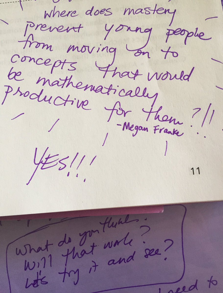 Going thru my notes dreaming abt all you amazing educators. Next day conference bliss (!)/blues (2019 seems far away!) #CGISeattle