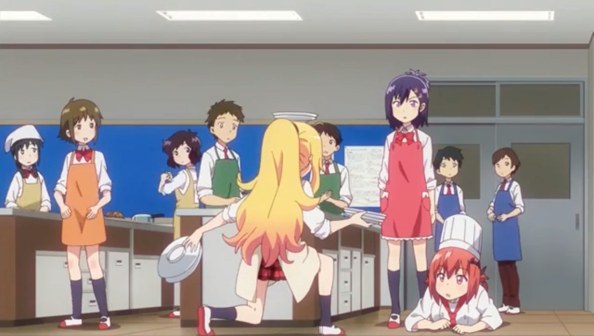 Drop out ep 1. аниме габриэль бросает школу габриэль. сатания. лентяйка габриэль горничная. исключенные drop out.