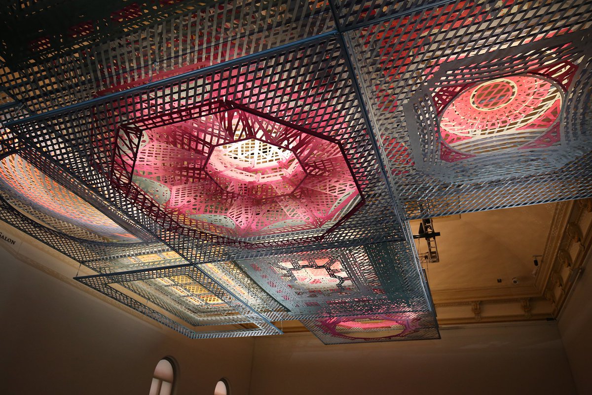 architectmag's tweet photo. Washington's Renwick Gallery Introduces Ceiling-suspended 'Parallax Gap' by @FreelandBuck https://t.co/NnIwHslzh5 https://t.co/8wmbZbPbjI