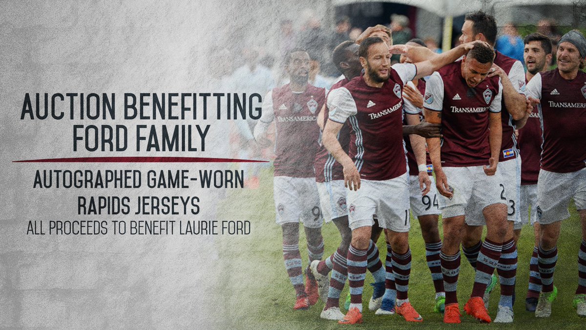ColoradoRapids's tweet photo. This team is special. The players have organized a jersey auction with all proceeds benefitting Laurie Ford.

https://t.co/LshfJ5RcmQ https://t.co/MAPKkPHxsu