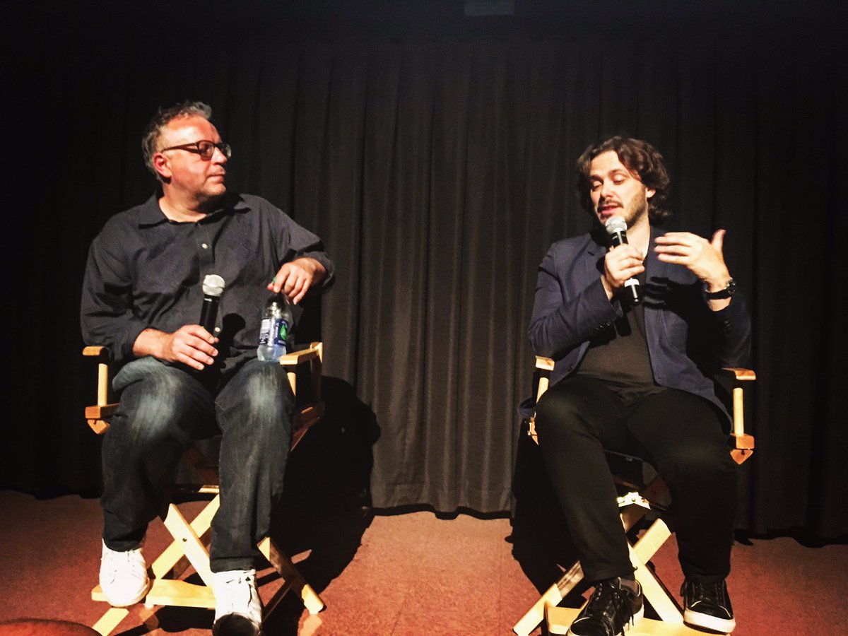 kylereardonfilm's tweet photo. Saw @BabyDriverMovie again and @edgarwright was awe inspiring. Thank you for being an amazing role model &amp; TY for answering a few of my Q's! https://t.co/iFf0qiaz0B