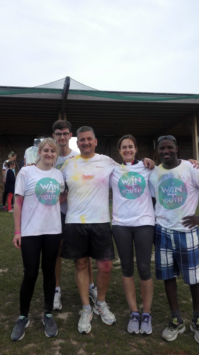 L equipe BTP de Reims  en force au <a href="/Win4Youth/">Win4Youth</a> . 250 km cumulés!! Bravo a tous et à Patrick #cditt #adecco