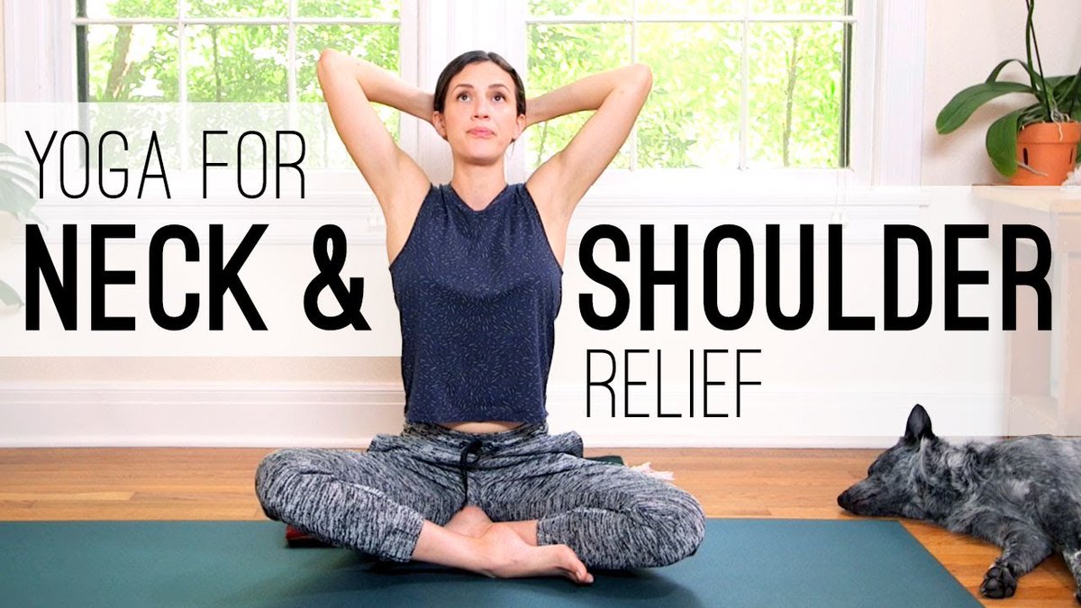 Yoga for Neck and Shoulder Relief - Yoga With Adriene #Yoga #Neck #ShoulderRelief #Health&Wellness tinyurl.com/ycsu7aeq