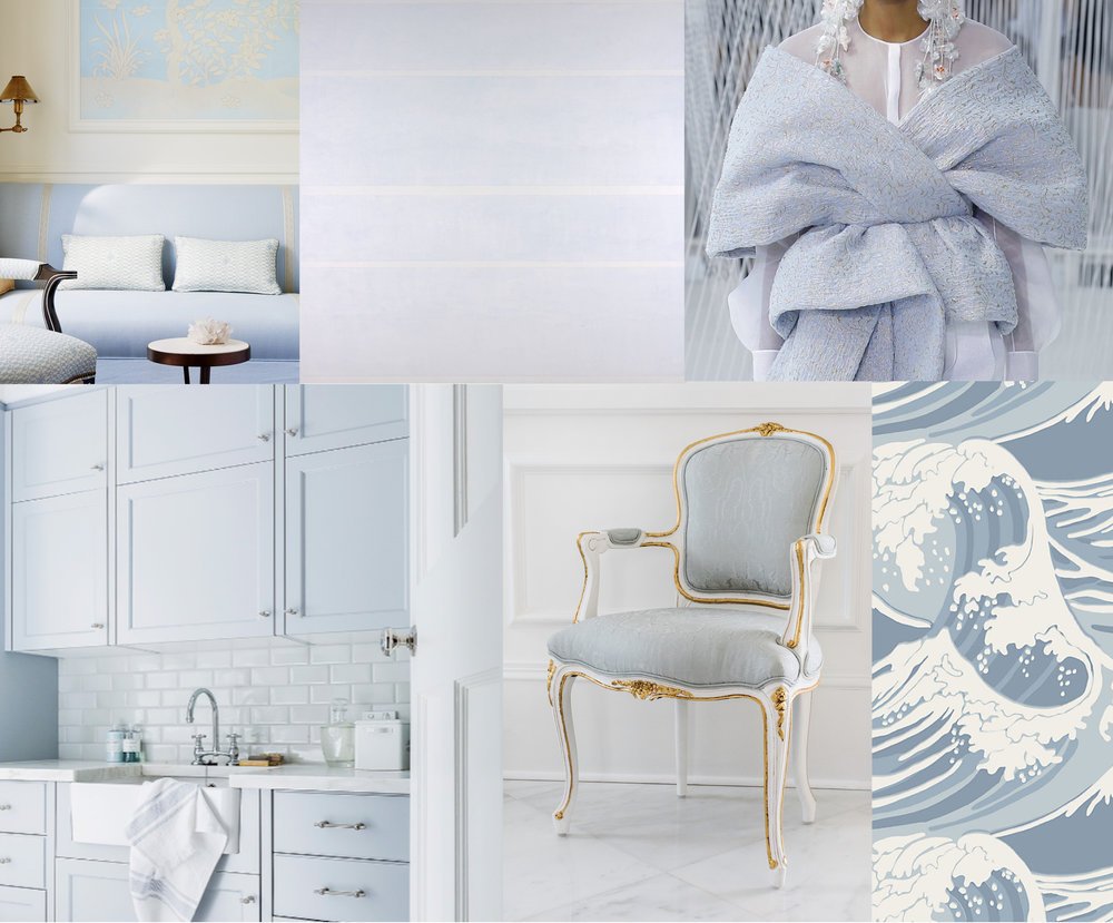 Ethereal and natural with a calming effect. We look at the soft pale blue of Serenity as a perfect summer color. bit.ly/AveHomeSerenity