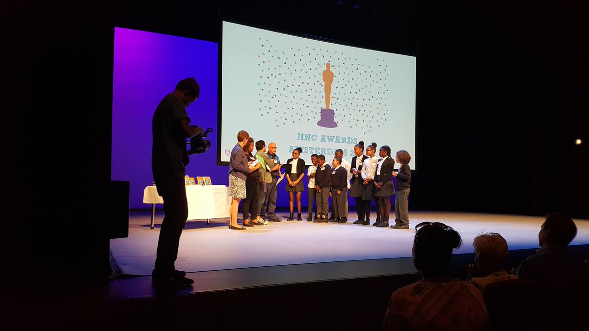 Genoten van de JINC Award Show @delamartheater en felicitaties aan <a href="/rijksmuseum/">Rijksmuseum</a> . Top. #jeugdheeftdetoekomst #verbinden <a href="/OlympiaNL/">Olympia</a> <a href="/JINC/">JINC</a>