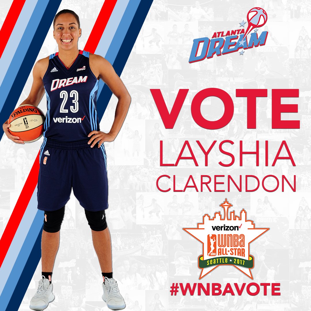 RT this if you want to see <a href="/Layshiac/">Layshia Clarendon</a> in the 2017 <a href="/WNBA/">WNBA</a> All-Star Game! ⭐️