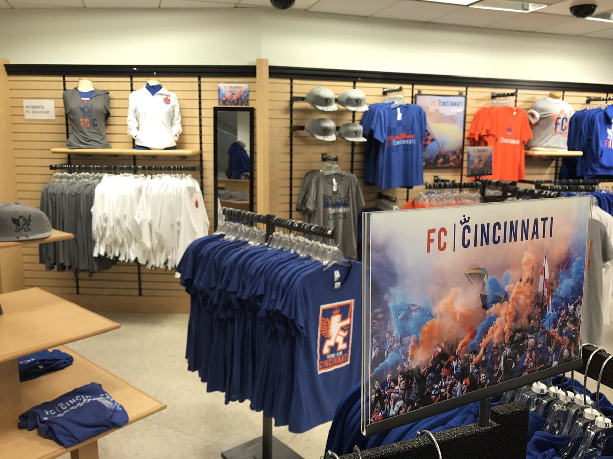 You can't keep wearing the same <a href="/fccincinnati/">FC Cincinnati</a> shirt to every game. Spice up your wardrobe with the UC Bookstore! #RiseTogether