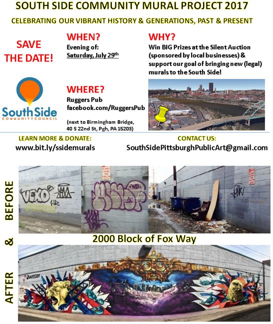 South Side Community Council (@mysouthsidepgh) on Twitter photo South Side community murals coming! Be involved! bit.ly/ssidemurals <a href="/southsidepgh/">southside pittsburgh</a> @southsidepitt <a href="/PghMurals/">Pittsburgh Murals</a> <a href="/SoPghReporter/">The Pittsburgh Reporter</a> <a href="/ruggerspub/">ruggerspub</a> South Side community murals coming! Be involved! bit.ly/ssidemurals <a href="/southsidepgh/">southside pittsburgh</a> @southsidepitt <a href="/PghMurals/">Pittsburgh Murals</a> <a href="/SoPghReporter/">The Pittsburgh Reporter</a> <a href="/ruggerspub/">ruggerspub</a>