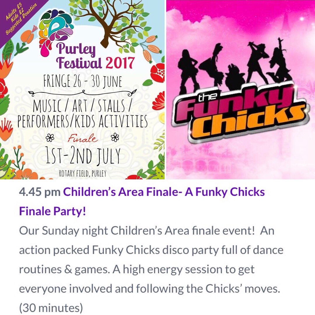 #TBT We can't wait to be back <a href="/PurleyFestival/">Purley Festival</a> this Sunday 2nd July for the Grand Finale Party 🎉🎉
#PurelyFestival #Croydon #BeckBromFL