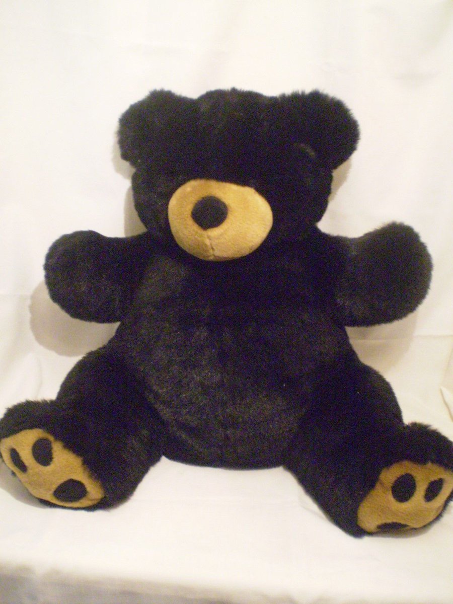 Black Grizzly JUMBO   ebay.com/itm/Black-Griz…? #plushtoys #giftforkids #giftforchildren #softtoy