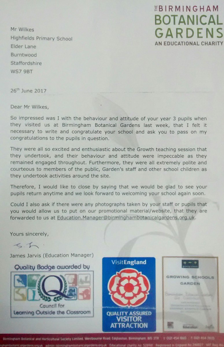 Well done everyone! #proud