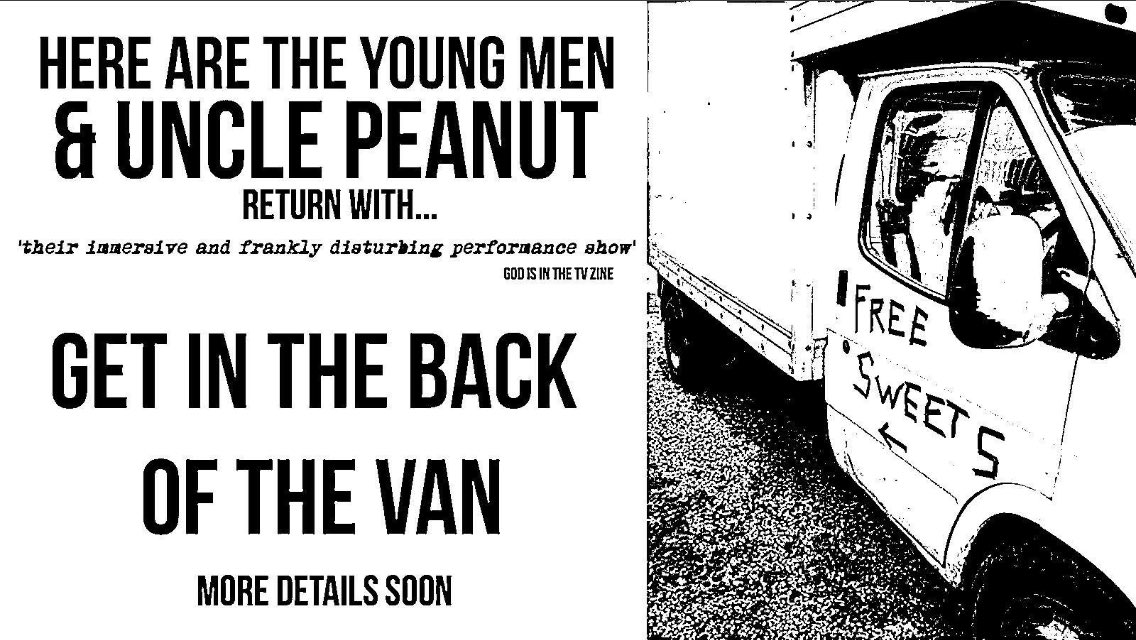 UnclePeanutMC's tweet image. It&apos;s happenin again... #JustWhenYerThoughtItWozSafeToGetBackInTheBackOfTheVan 
@HATYMpunk #FreeSweets @sisterRainbow @howard0305