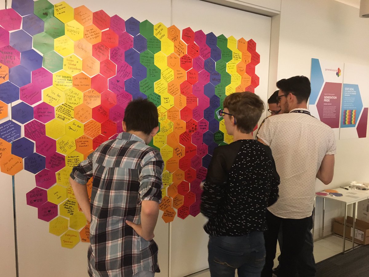 GoAffirmations's tweet photo. Our youth are having a great day with @GTB_Tweets! #GenerationPride #Community #LGBTQ 🌈 https://t.co/AgDCb3ehK2