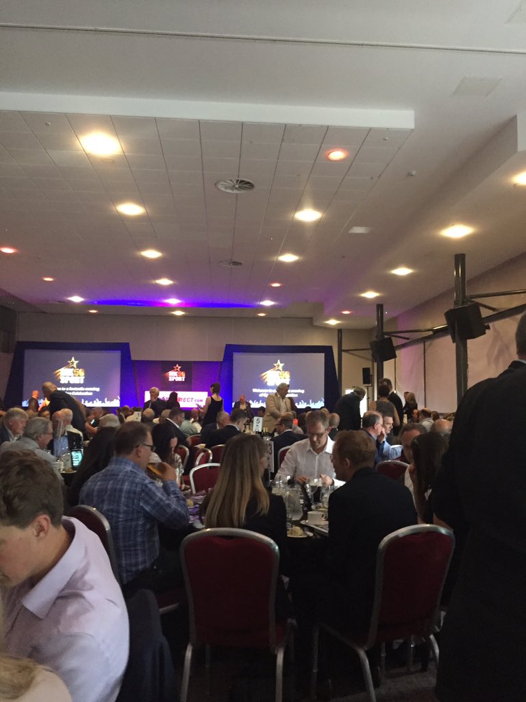 At Stadium MK for the #MK50 Sport Dinner <a href="/MK50Sport/">MK50Sport</a>