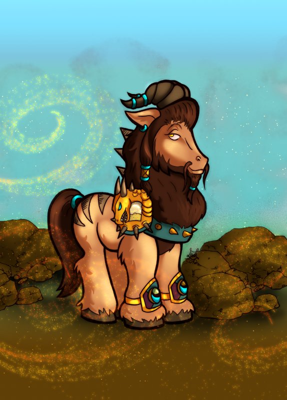 NighteStudios's tweet photo. This is why they call me the talbuk lady. ;p The Dragon Talbuk is a collab with @MischiArt ;) We really need to do more! #Talbuk #warcraft https://t.co/9l8qpqSitd