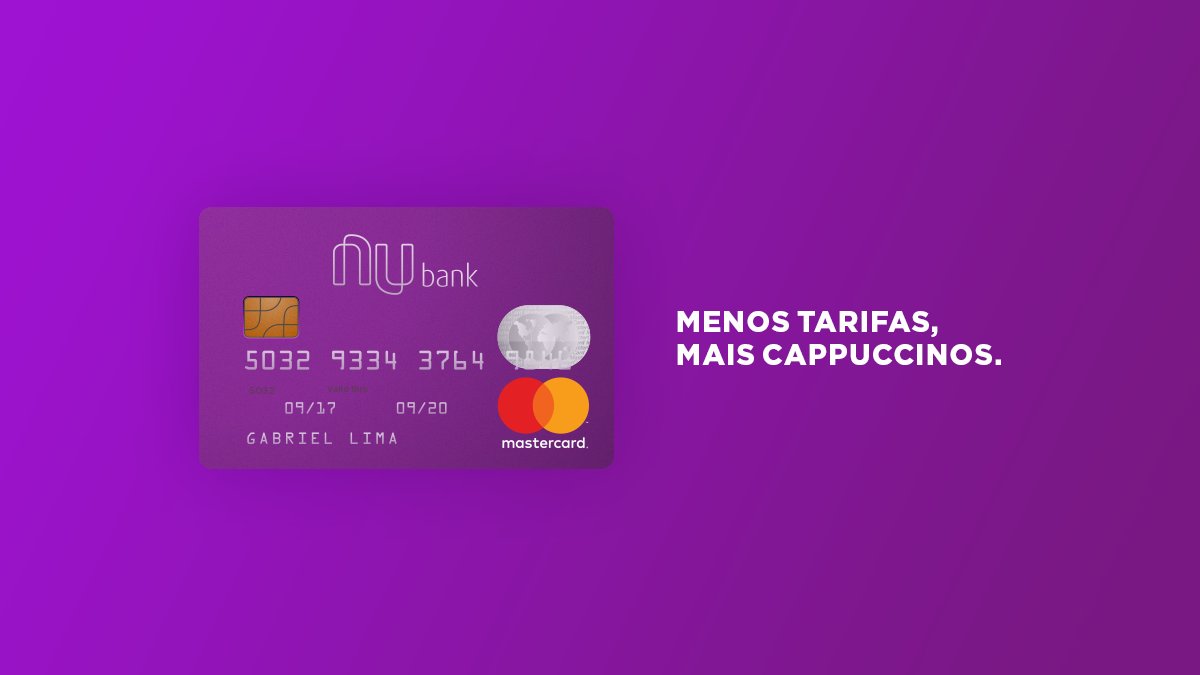 Seu dinheiro é para você gastar com o que você gosta. Simples assim. Peça seu cartão: sou.nu/2unKMsc