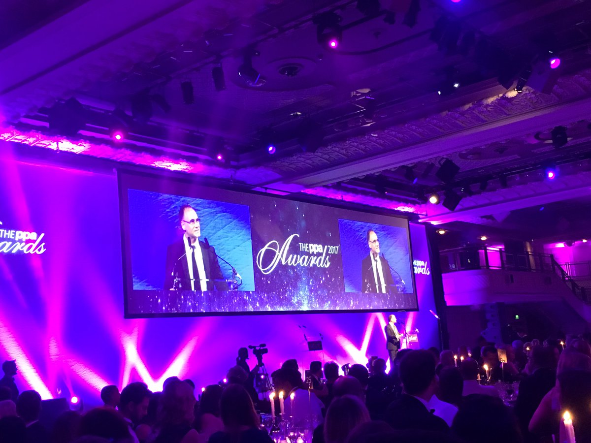 DennisUK's tweet photo. Our CEO @jamesatye takes to the stage to welcome everyone to the 37th PPA Awards! #PPAAwards #dennislife @PPA_Live https://t.co/w7P8K6upeu