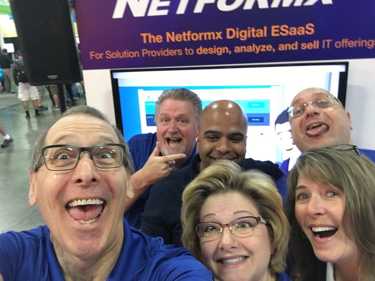 Netformx's tweet photo. @Netformx Celebrating a great week at @Cisco Live #CLUS. The FREE #DNAAnalyzer, for @CiscoPartners was a hit. https://t.co/yzagxx4l3Y https://t.co/EGHymAlQhQ
