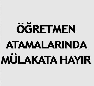 #MülakatObjektifOlmazÍptalet <a href="/tcmeb/">Millî Eğitim Bakanlığı</a> @RT_Erdogan @BasbakanlikTc <a href="/Yusuf__Tekin/">Yusuf Tekin</a> @yilmaz_ismet58 @hmzaydg @