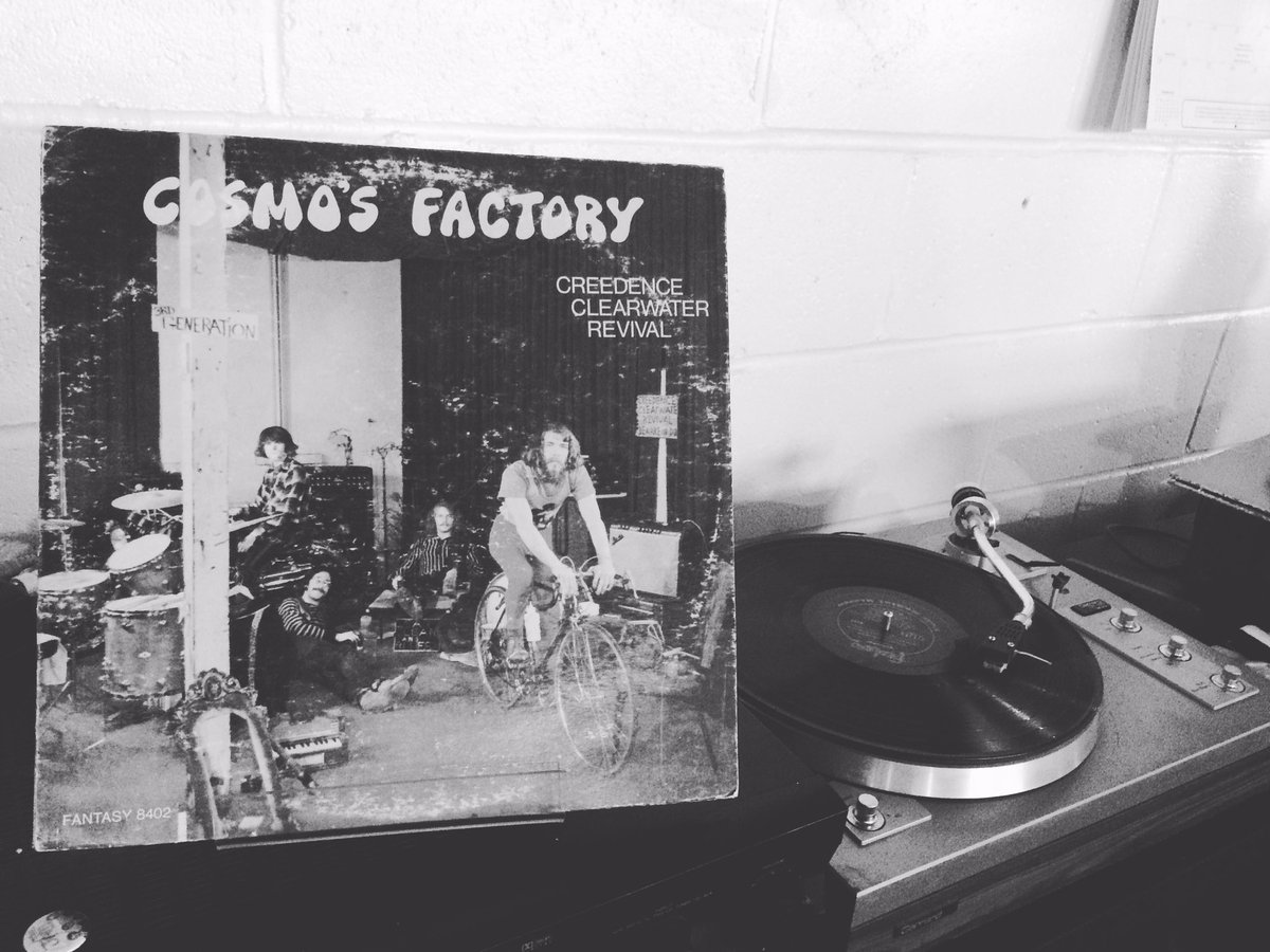 Now Spinning: CCR: "Cosmo's Factory". Can we talk about how cool the guitar solo is on "I Heard It Through The Grapevine"? #oobydooby