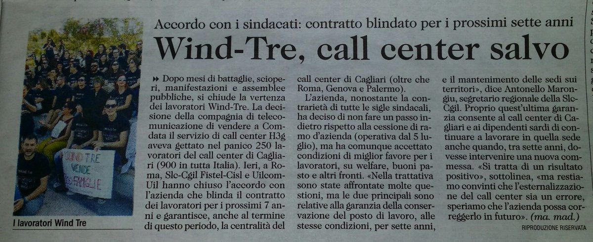 purplemandrake's tweet image. @UnioneSarda @900TRE  #noesternalizzazionewindtre
Titolo ad effetto? Esatto! Si difendeva un principio. Quanto ottenuto è  una sconfitta