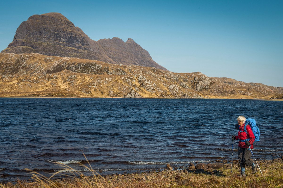 TGOMagazine's tweet photo. We were lucky enough to see the premiere of @Ediemovie last night. Sheila Hancock climbs #Suilven. Wonderful film. You're going to love it! https://t.co/nWZFQnci71