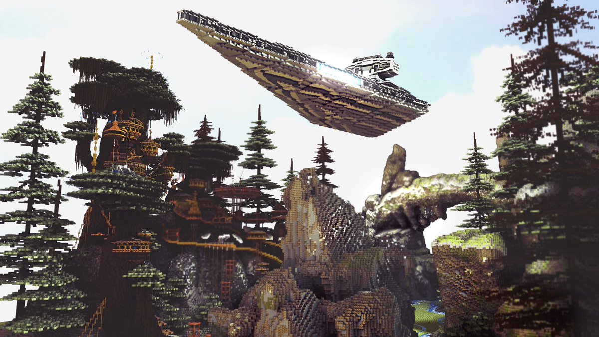 New project! evergreen. Be sure to drop a diamond! planetminecraft.com/project/-39662…
