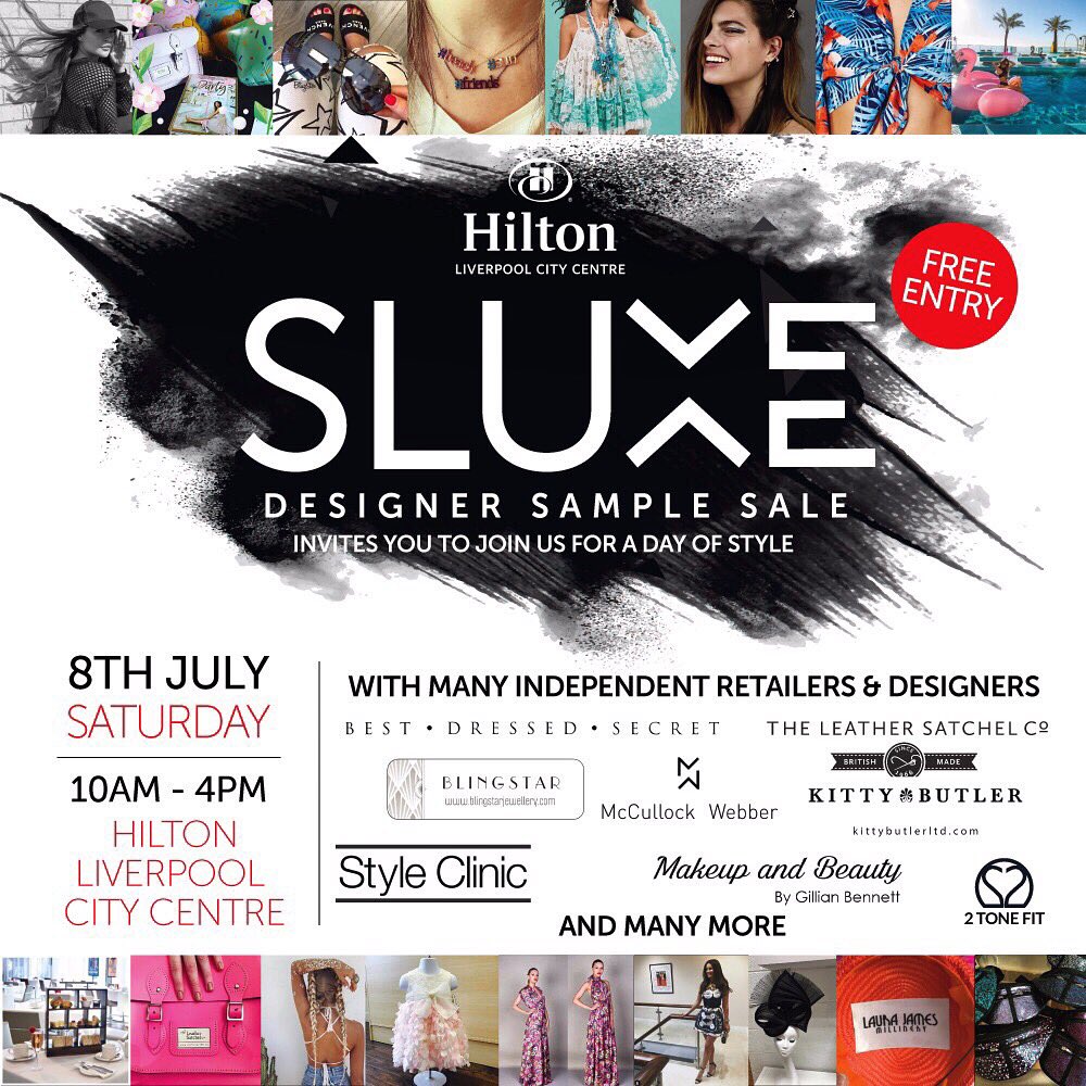 sluxetosluxe's tweet photo. Dates for your diary!!!! SLUXE- the luxury sample sale featuring @style_clinic @kittybutlerltd @BlingStarJewels @BDsecretcom @2ToneFit &amp;more https://t.co/25P7d3YJNF