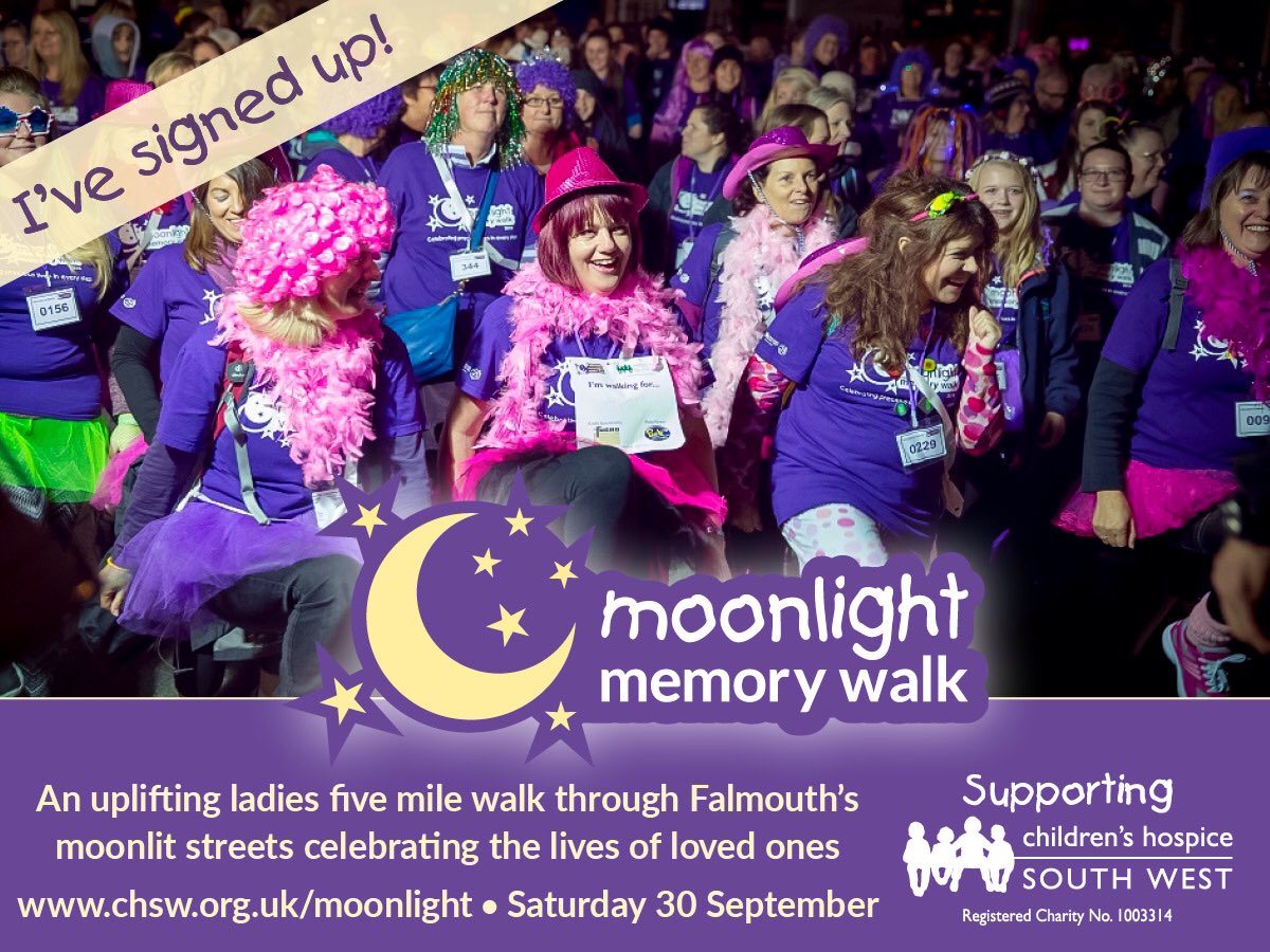 LouiseMcC's tweet image. virginmoneygiving.com/team/chocciche… #chsw @CHSW  #moonlightmemorywalk amazing charity help if you dare😍💕