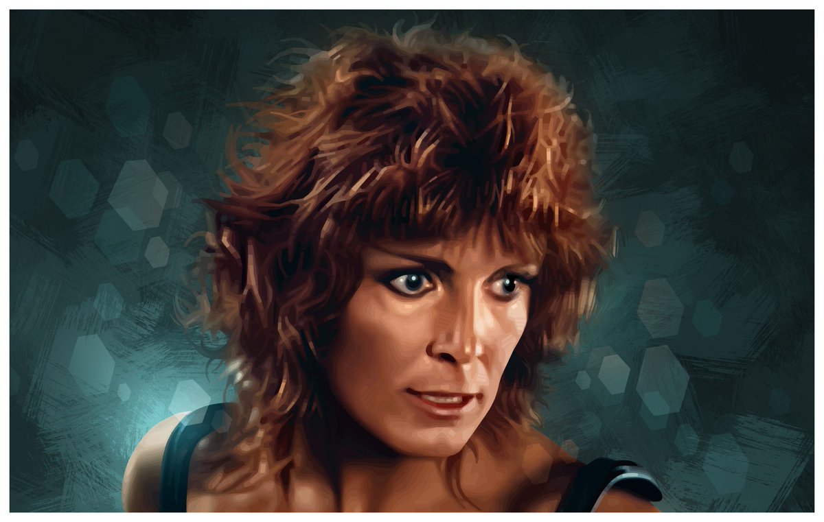 The latest addition to my Blade Runner portrait series - Zhora.  @JoannaVCassidy #BladeRunner, image size:1200x761