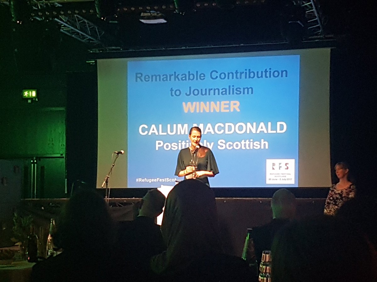 Congratulations Calum &amp; well done <a href="/jane_hamilton/">Jane Martin James</a>. Delighted to see <a href="/PositivelyScot/">PositivelyScottish</a> recognised as the beacon of positivity it is.