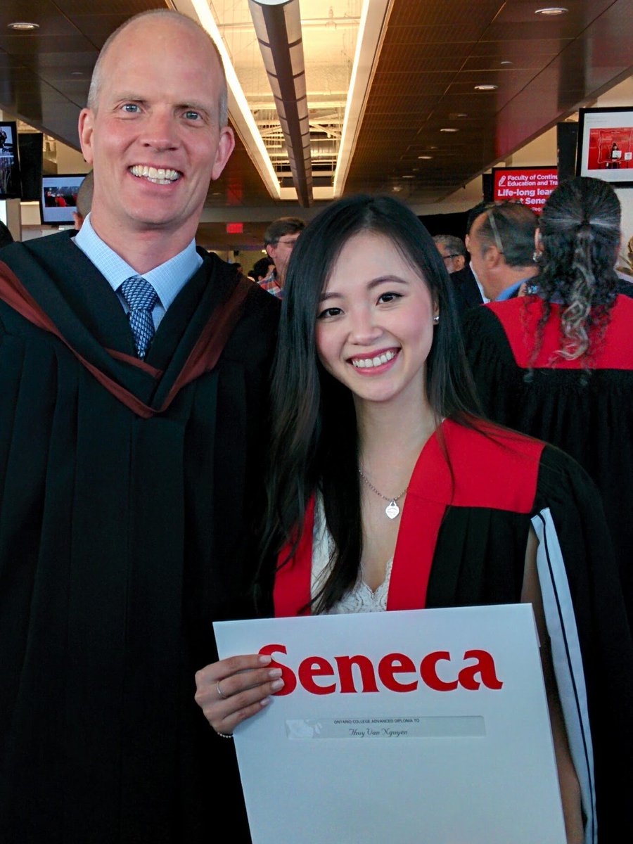 PeterForint's tweet photo. Congratulations Van Nguyen on graduating from Business Administration- Management at Seneca College! @SenecaAlumni #SenecaGrad2017 https://t.co/iEw1LIg4lH