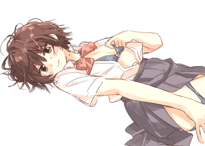 ちょっと大人っぽいのを着てきた子 