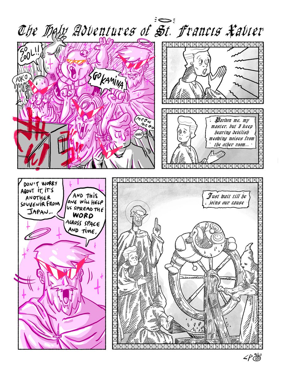 The plot THICKENS
St. Francis Xavier is back, feat. your favorite Japanese cat
Meow