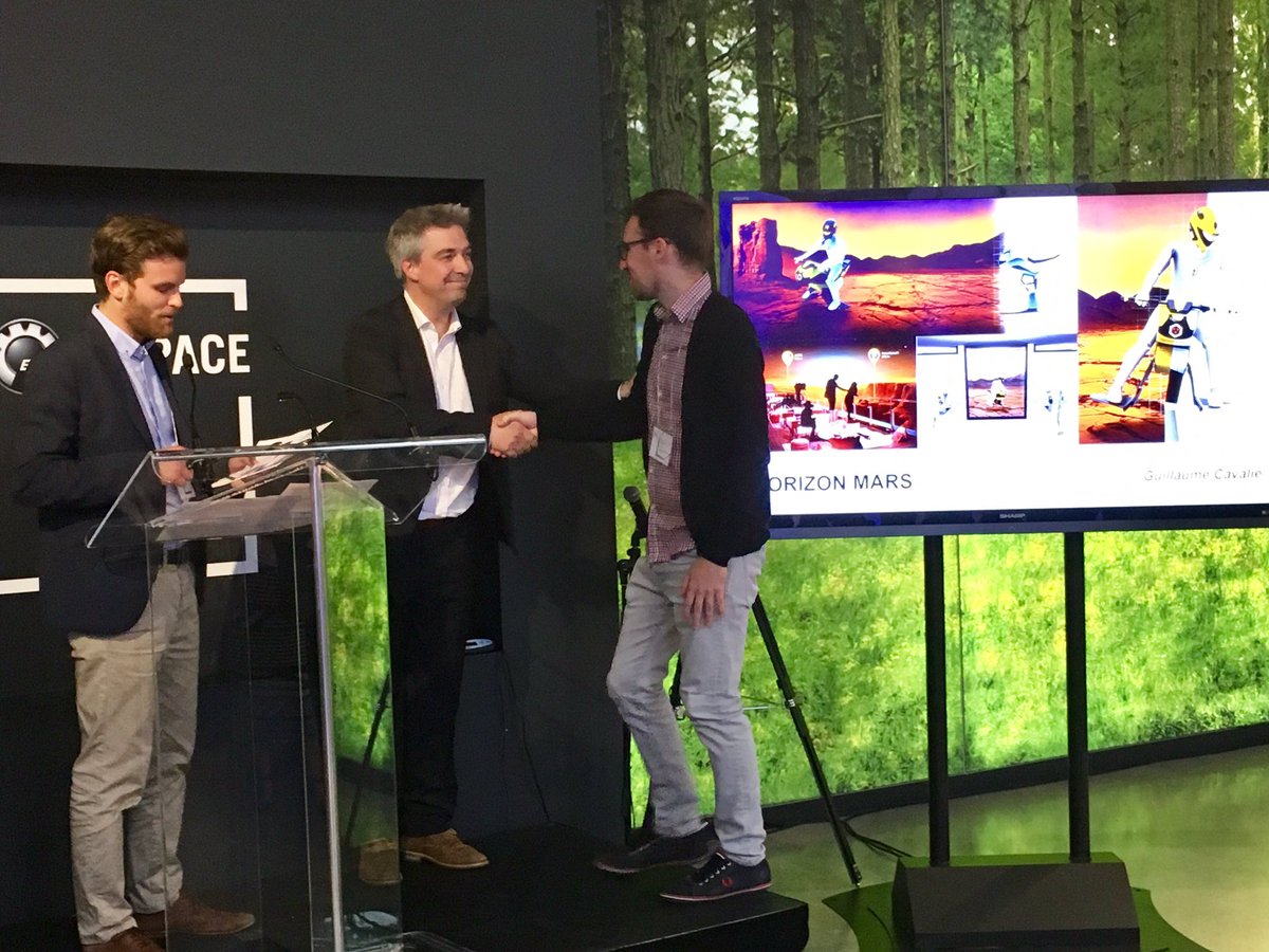 YULEX_MTL's tweet photo. Félicitations à ORIZON Mars, prix coup de coeur de la communauté professionnelle de la 1re édition de l'incubADIQ @Info_ADIQ #YULEX #ADIQ https://t.co/YghFZmblBX
