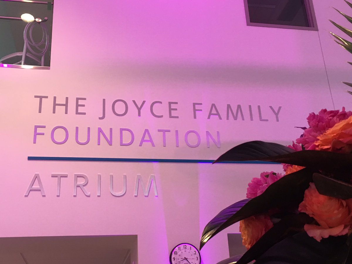 Jo_Brant's tweet photo. The Joyce Family Foundation Atrium welcomes our #CrystalBall attendees this evening #dreambelieveachieve #JBH #JBHF #BurlON https://t.co/xnhH3f3lRg