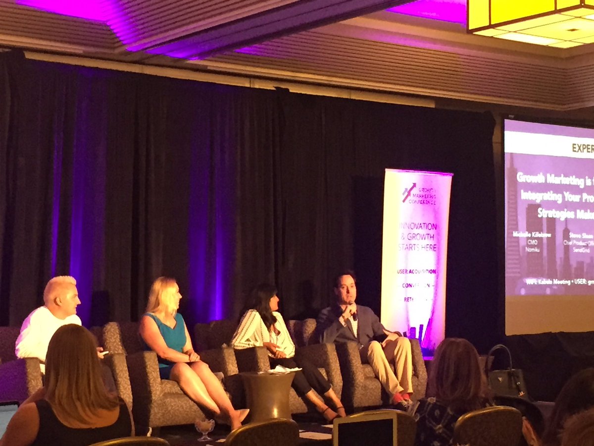 🔥side chat about why it's important to integrate influencers early on in your growth strategy #GrowthMarketingConf #startup