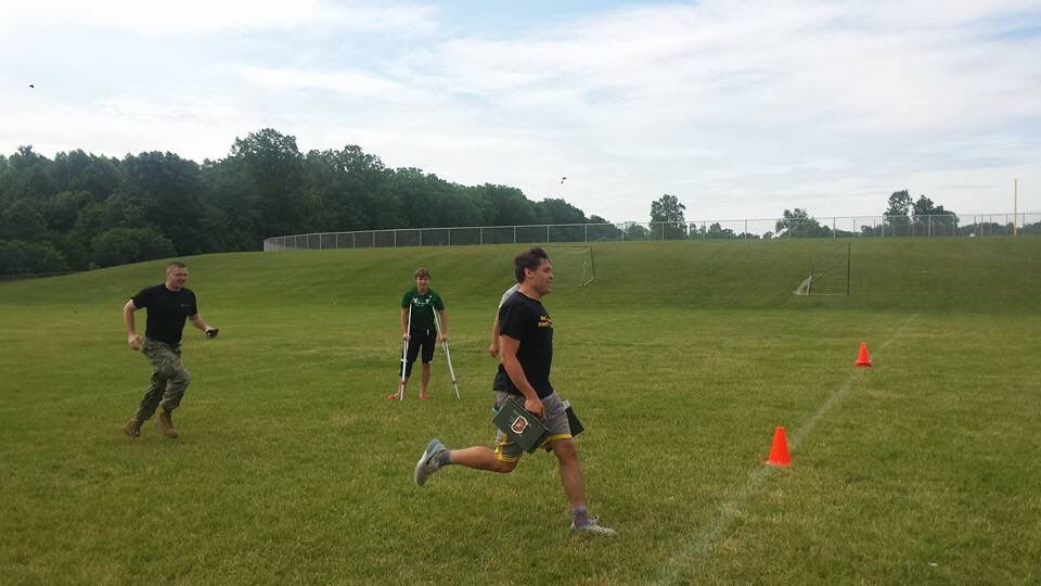 WUnionFootball's tweet photo. Training with Marines https://t.co/PmHVnQU9hk