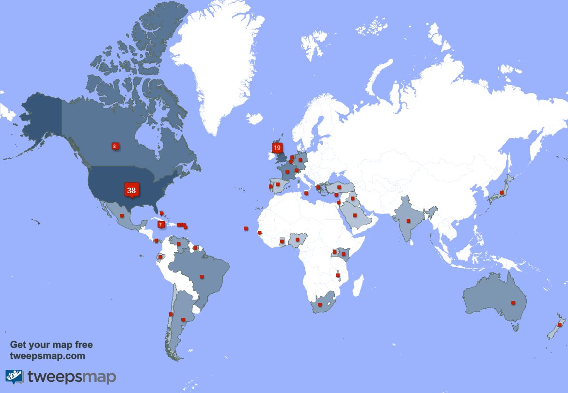 I have 27 new followers from USA, UK., Australia, and more last week. See tweepsmap.com/!SpaceshipOrbi…