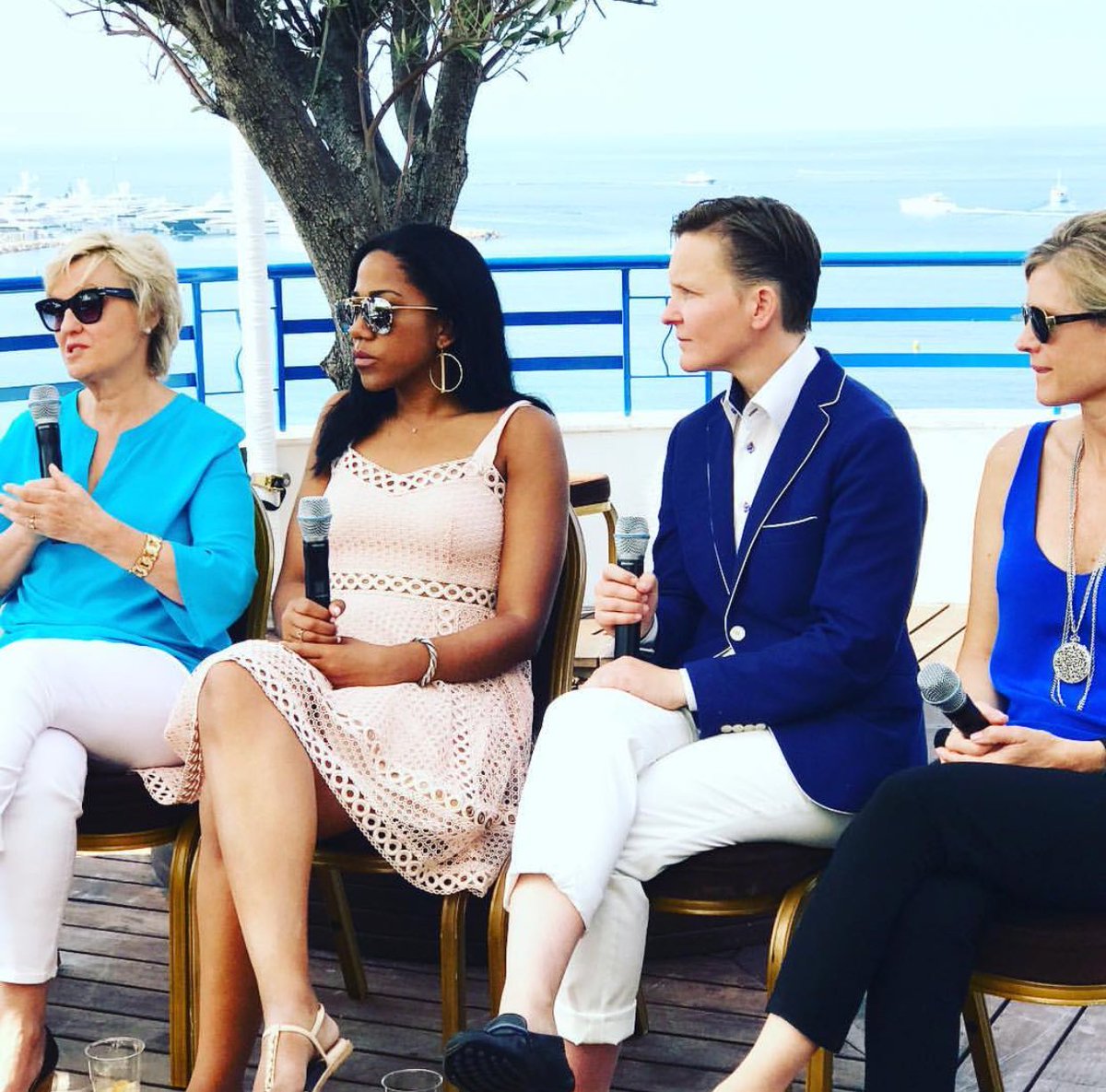 ColorCommntwk's tweet photo. #TBT #ColorCommCannes π Always willing to have those hard, meaningful dialogues around #diversity #inclusion & #genderequality #CannesLions https://t.co/pEpJBvi1UI