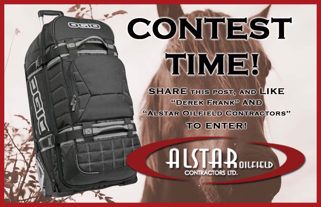 Contest time! RETWEET, then FOLLOW <a href="/89Dfrank/">Derek Frank</a> AND @alstarfab for a chance to win this prize from my rodeo sponsor Alstar Oilfield!