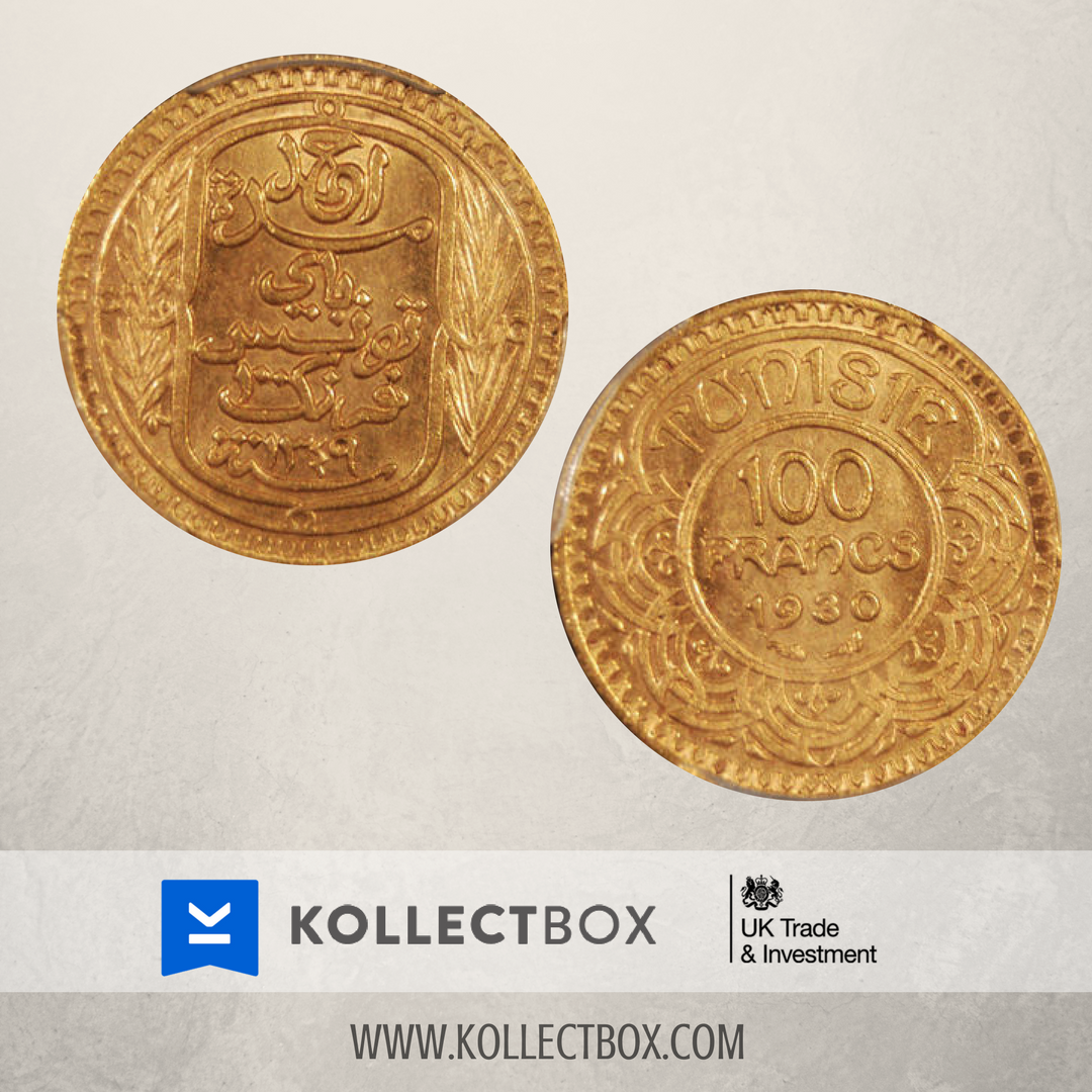 #Tunisia 1930 100 #Francs PCGS MS65
Visit 👉 kollectbox.com  👈 
#kollectbox #numismatic #coins #oldcoins #sellcoins #buycoins