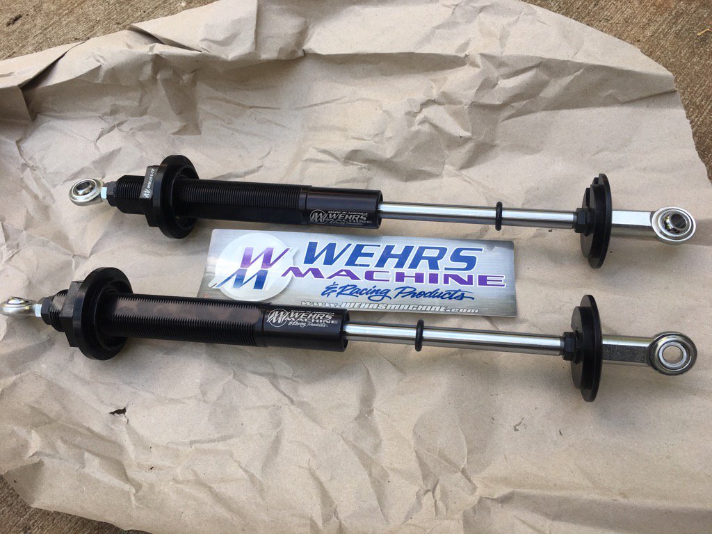 TravisKvapil's tweet photo. Just opened up another box of #billettrickery from @WehrsMachine   These coilover eliminator are sick! https://t.co/ABUueafSZ5