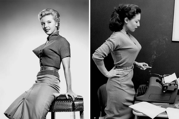 FavRiver on X: Late-1940s And 1950s Women Wearing Bullet Bras   #bra #bulletbra #clothing #fashion #pinup  #underwear #vintage #women  / X