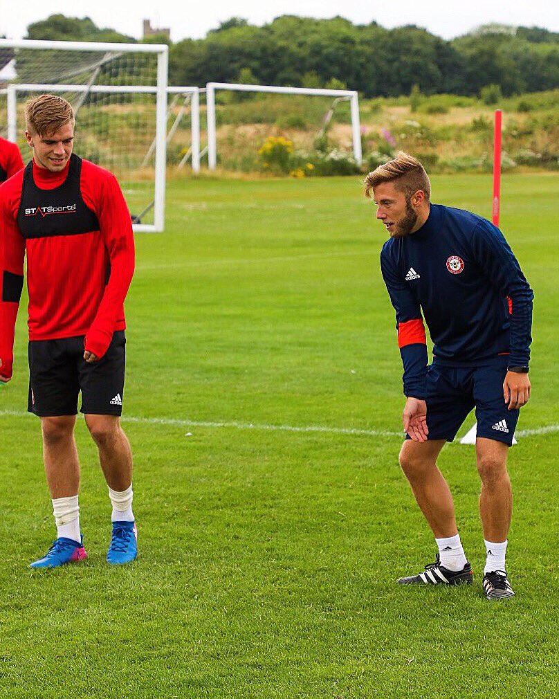 JanHolldack's tweet photo. Good to be back in training ⚽️ @BrentfordFC https://t.co/xT0kMAzrrm