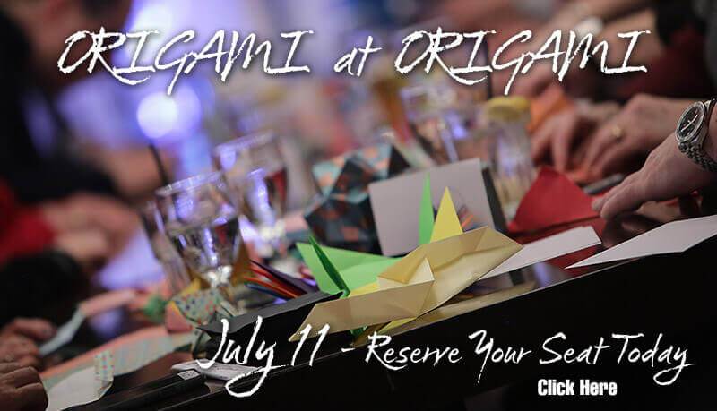 Relaxing &amp; Fun: ORIGAMI at ORIGAMI July 11 origamirestaurant.com/relaxing-fun-o…
