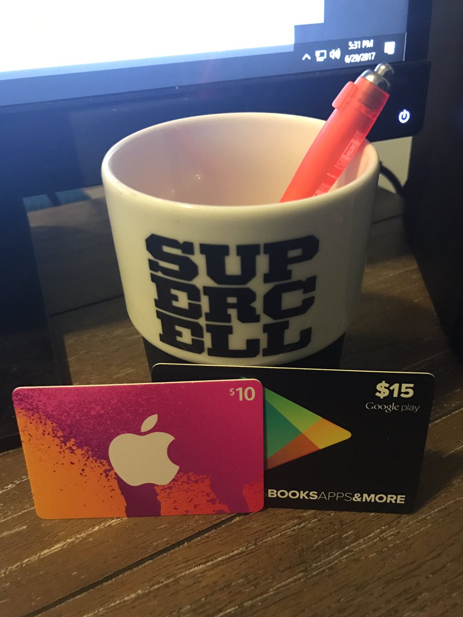 A week of giveaways! Winner's choice (iTunes or GooglePlay GC) RT & Follow to enter - come back for tomorrow's giveaway at the same time!