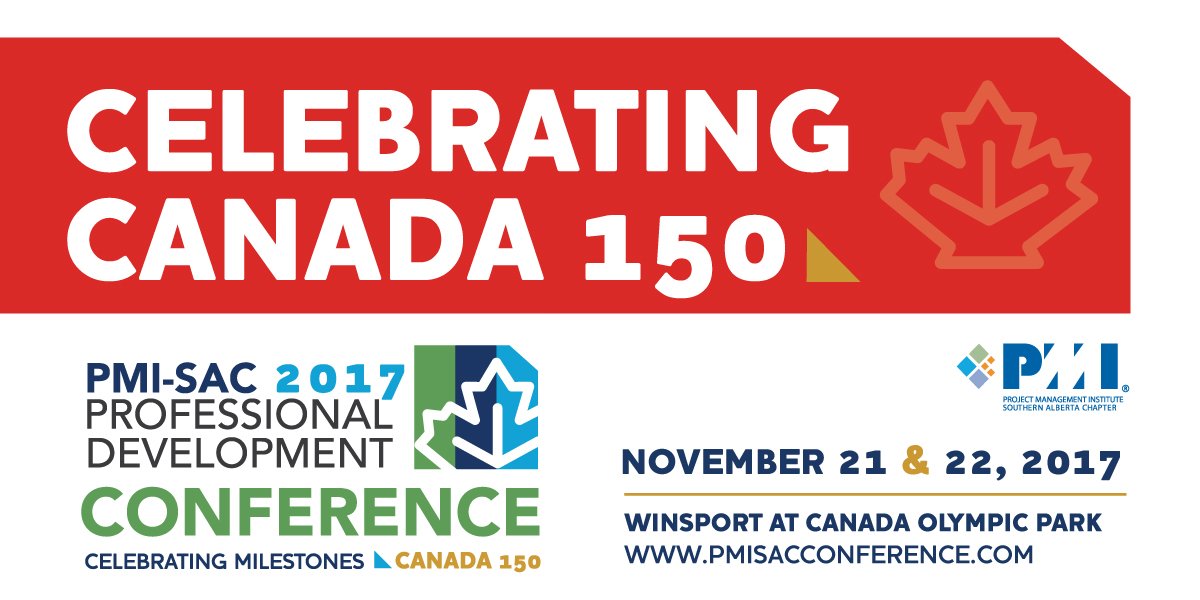 pmi_sac's tweet photo. To celebrate #Canada150  we're giving away a chance to win a $150 registration discount for #PDCYYC. Just RETWEET to be entered to WIN! https://t.co/WqhwJbMY5p